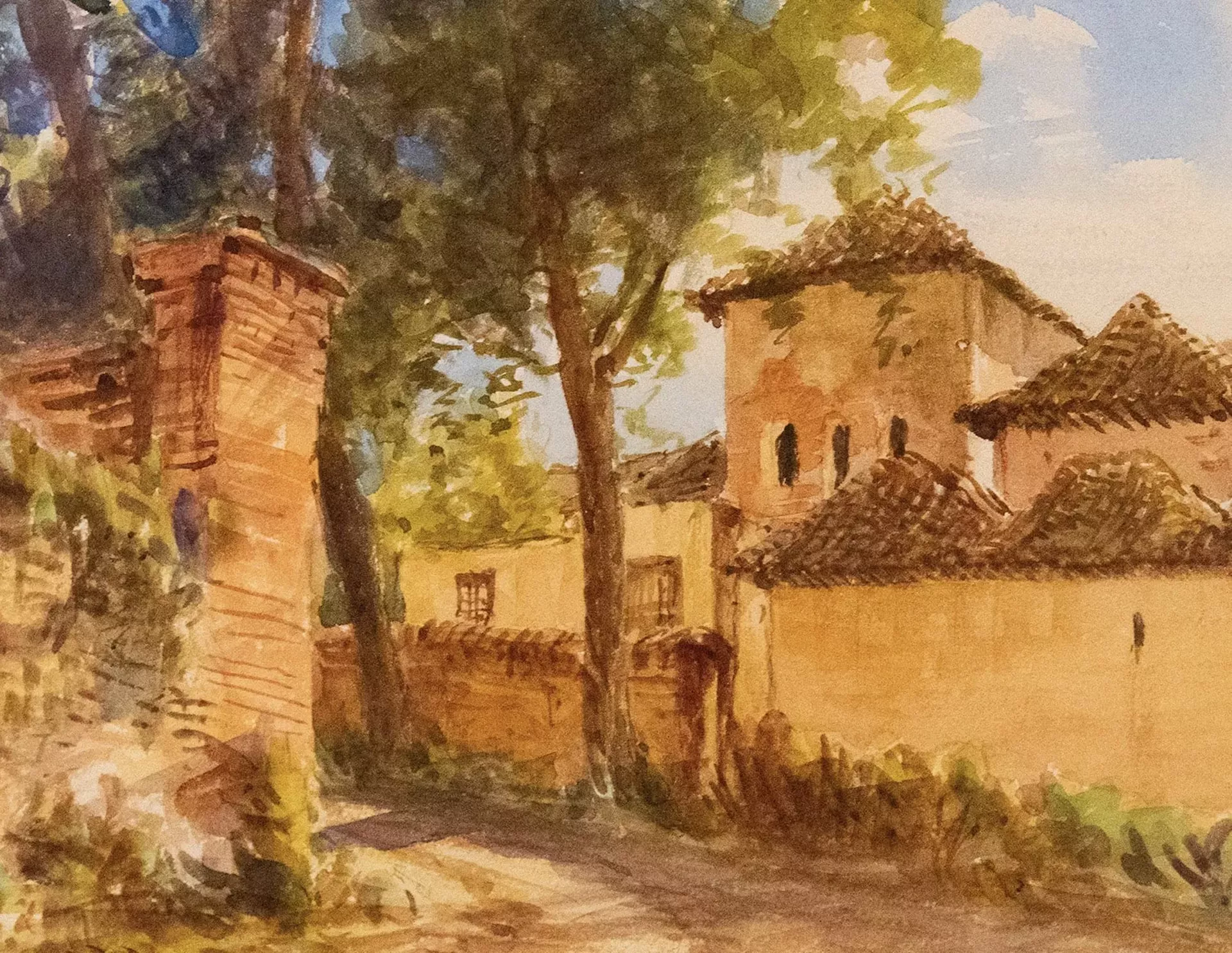 "Alhambra" by Truman Seymour