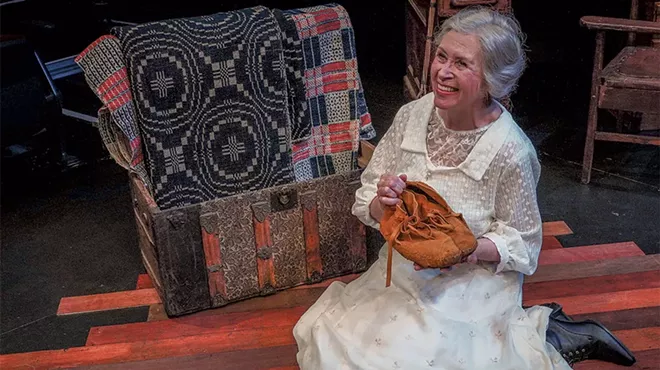 Image: Theater Review: 'Both Eyes Open: The Annie Oakley Story,' Lost Nation Theater