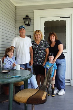 Mike Cyr and family. - MEGAN JAMES