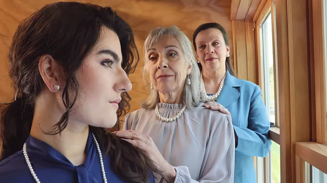 Image: 'Three Tall Women'