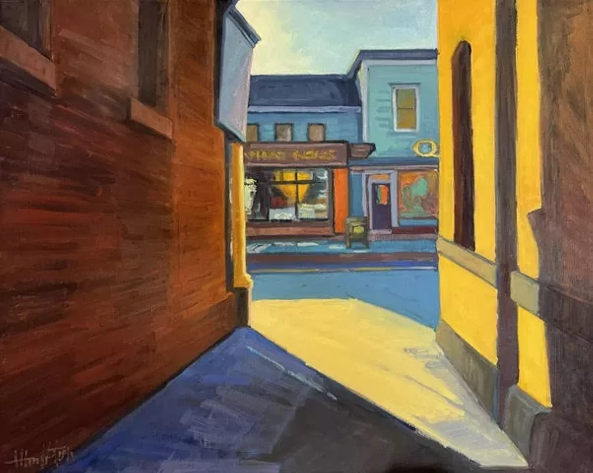 Painting by Tracey Hambleton