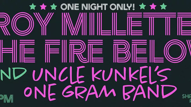 Image: Troy Millette & the Fire Below, Uncle Kunkel's One Gram Band