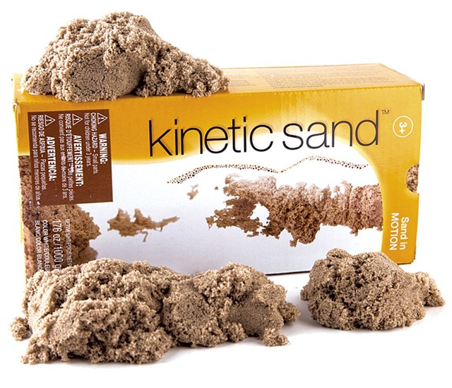 Kinetic Sand, $14.99 for a 1-kilo box at Buttered Noodles