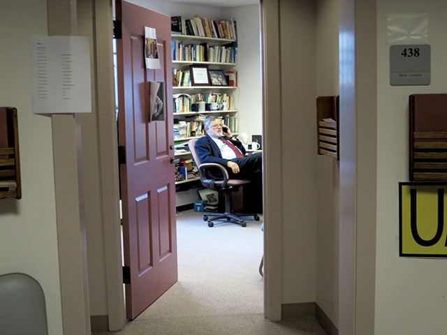 Huck Gutman in his office - MATTHEW THORSEN