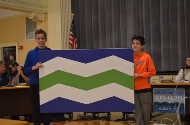 Burlington Has a New City Flag