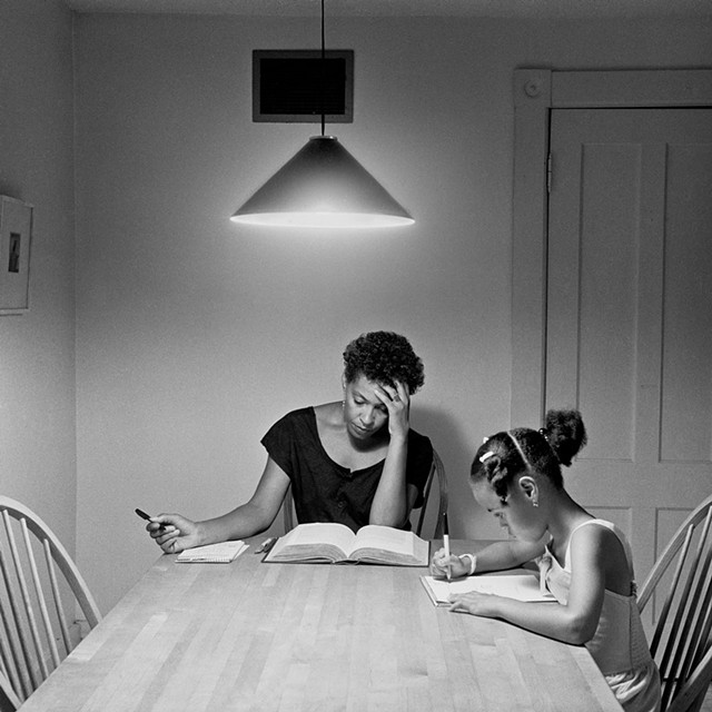 "Untitled (from the 'Kitchen Table Series')" by Carrie Mae Weems