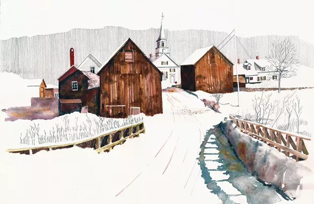 Tom Leytham Watercolors Acquired for State Collection