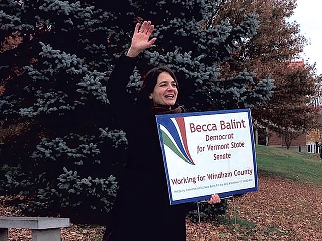Becca Balint campaigning - COURTESY OF BECCA BALINT