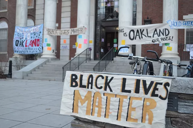 UVM Protesters Meet With Deans, University President During Daylong Occupation
