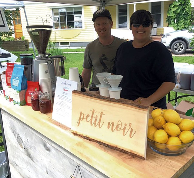 Ben and Becky Colley of Petit Noir and Waterbury Breakfast Club - COURTESY OF PETIT NOIR