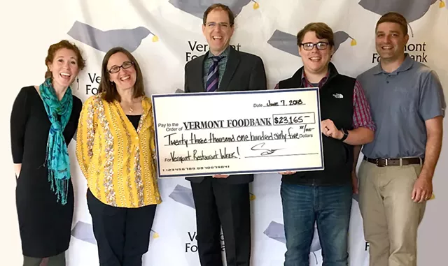 Vermont Restaurant Week Donates More Than $23,000 to the Vermont Foodbank