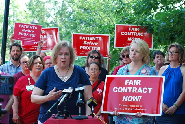 UVM Medical Center Nurses Serve Strike Notice