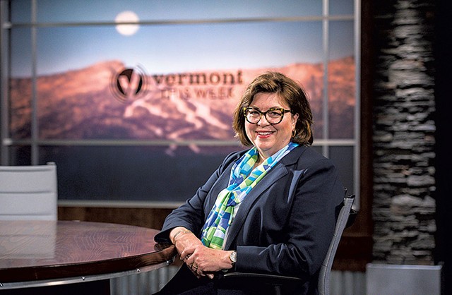 Vermont PBS president, Holly Groschner - GLENN RUSSELL