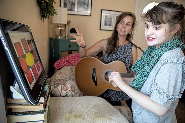 Marcie Hernandez (left) and Hannah Waterman - JAMES BUCK