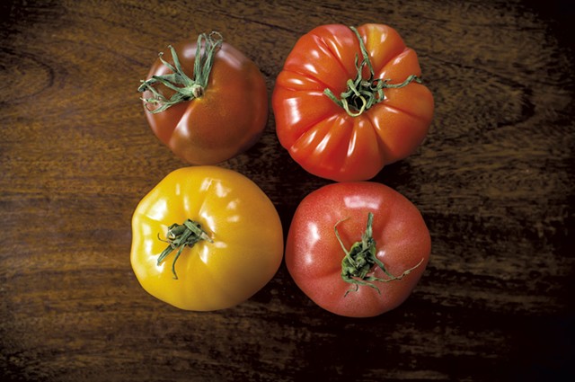 Variety of tomatoes - DREAMSTIME