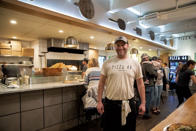 Chef Steve Erceg at Pizza 44 - JAMES BUCK