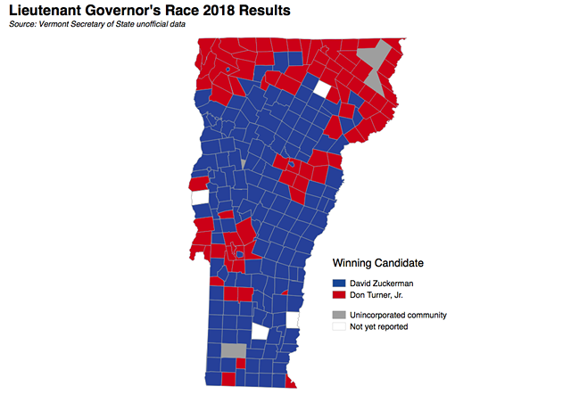 Zuckerman, Down-Ballot Democrats Win Vermont&rsquo;s Statewide Races