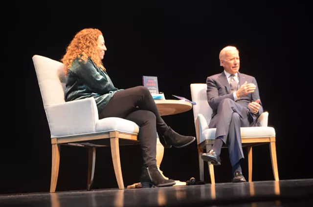 Joe Biden Talks Family &mdash;&nbsp;and a Bit of Politics &mdash; in Visit to Burlington