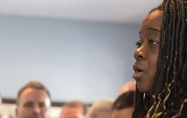 White Nationalist Crashes Press Conference on Racial Harassment of Kiah Morris