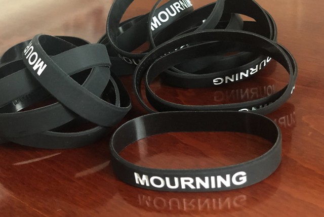 Mourning bracelets - COURTESY OF ANNE-MARIE KEPPEL