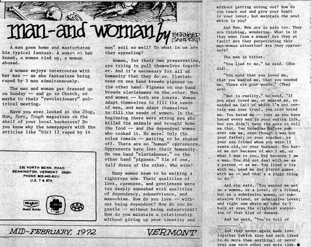Facing Blowback, Sanders Calls 1972 Sexual Fantasy Piece 'Stupid'