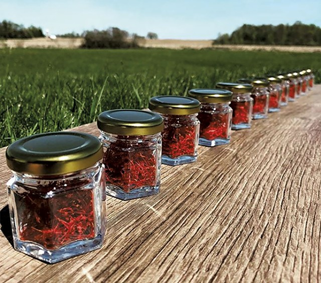 Jars of Saffron - COURTESY OF RED THREAD FARMSTEAD