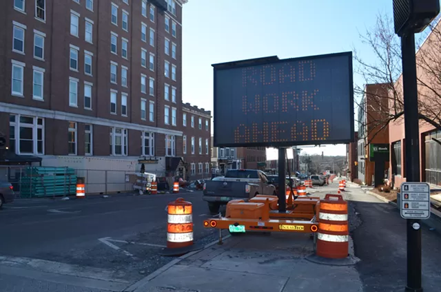 Businesses Fret as Delays Extend Construction on St. Paul Street