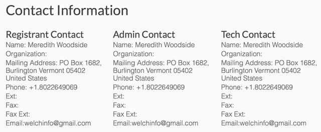 Welch Reserves Campaign Domain Name