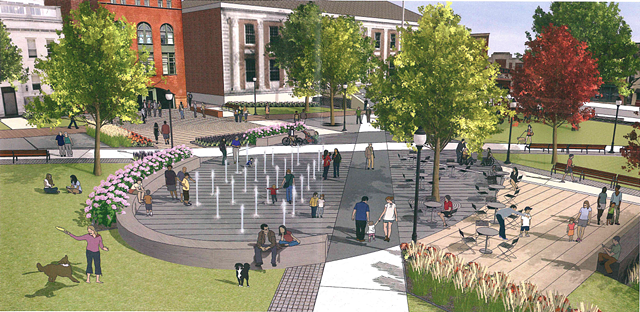 Burlington City Council Approves Funding for City Hall Park Renovation