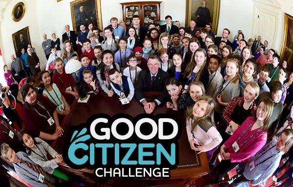 Young Vermonters Recognized at the Statehouse for Being Good Citizens