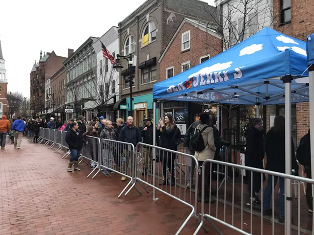 It Was Raining Cones at Ben & Jerry's in Burlington