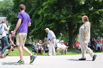 On Independence Day, Sanders Parades Through Iowa
