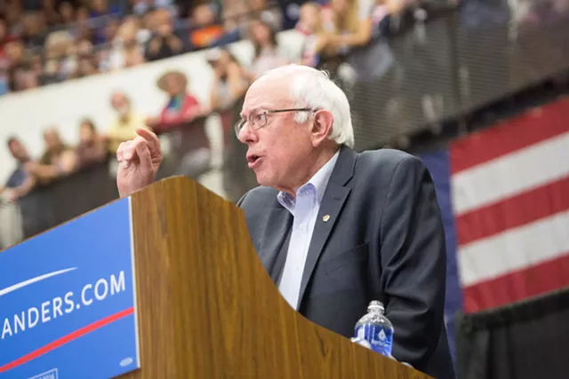 Sanders Raises $13.7 Million, Spends $3.1 Million
