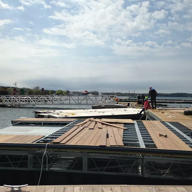 New Marina to Open Saturday on the Burlington Waterfront