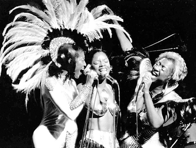 Patti LaBelle (right) performing with Labelle in 1974 - COURTESY