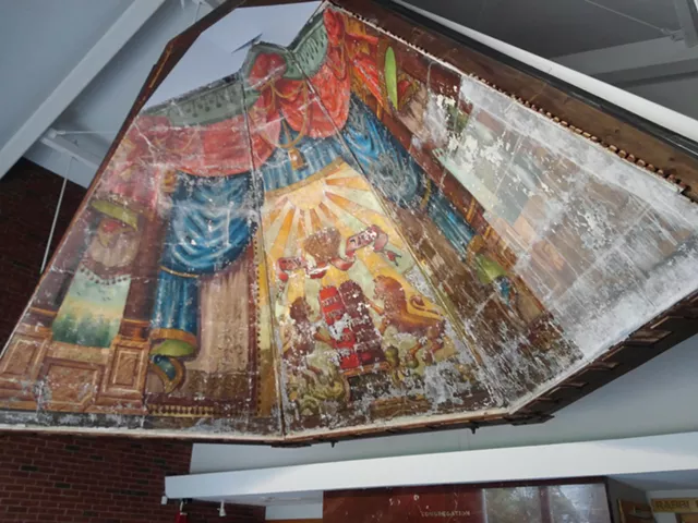 Lost Shul Mural Unveiled in Burlington