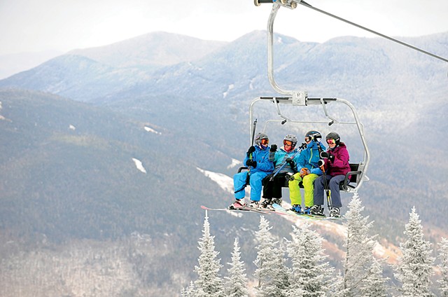 A lift at Stowe Mountain Resort - FILE: JEB WALLACE-BRODEUR