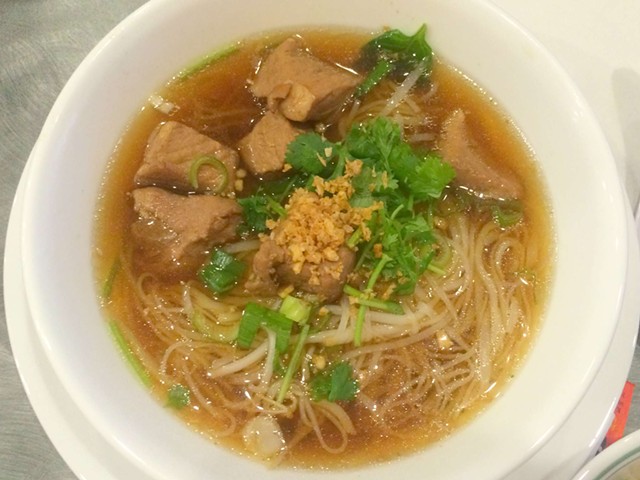 Hunan-style pork stew, $8.99 - ALICE LEVITT