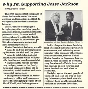 Sanders Meets With 'Longtime Friend' Jesse Jackson in Chicago