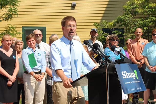 Shap Smith Kicks Off Gubernatorial Campaign