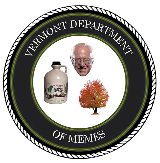 Vermont Department of Memes logo