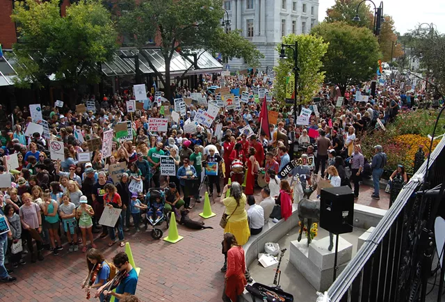 Vermont Youths Join Massive Global Climate Protests