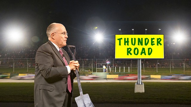 Rudy Giuliani at Thunder Road - DREAMSTIME/BRYAN PARMELEE