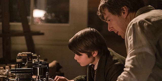 ELECTRIC DREAMS Cumberbatch gives a stilted performance as Thomas Edison in this long-shelved biopic