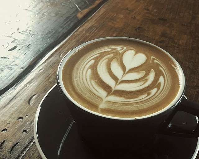 Kru Coffee latte - COURTESY OF KRU COFFEE