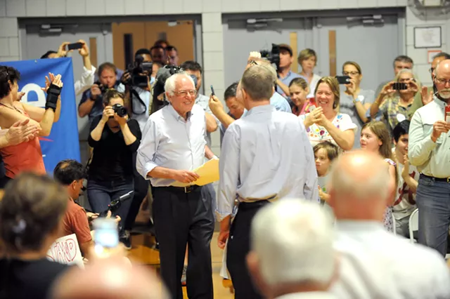 Sanders Tied for First Among Vermont Republicans