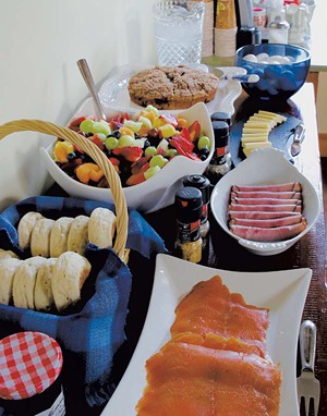 European-inspired farm-to-table breakfast at WilloBurke - COURTESY PHOTO