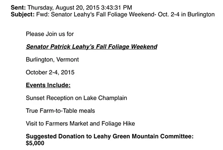 Scott Milne Considers Challenging Patrick Leahy