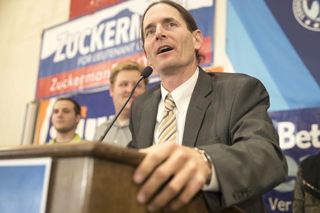 Lt. Gov. David Zuckerman - FILE: JAMES BUCK