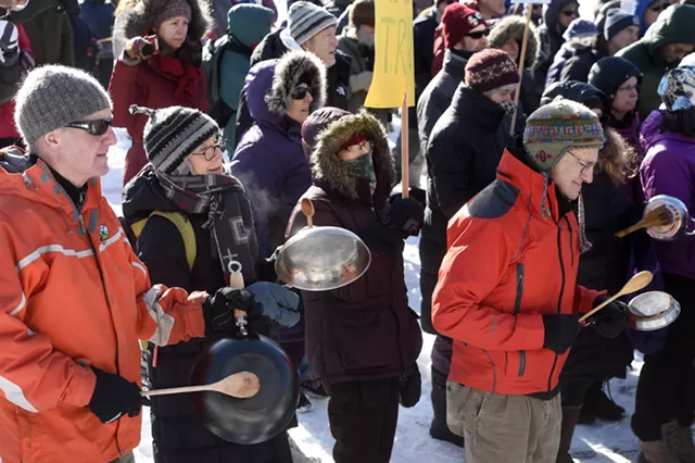State of the State: Protesters Steal Scott's Climate Thunder